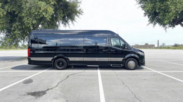 elk grove private event sprinter van rental