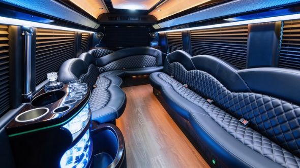 elk grove sprinter limousine interior