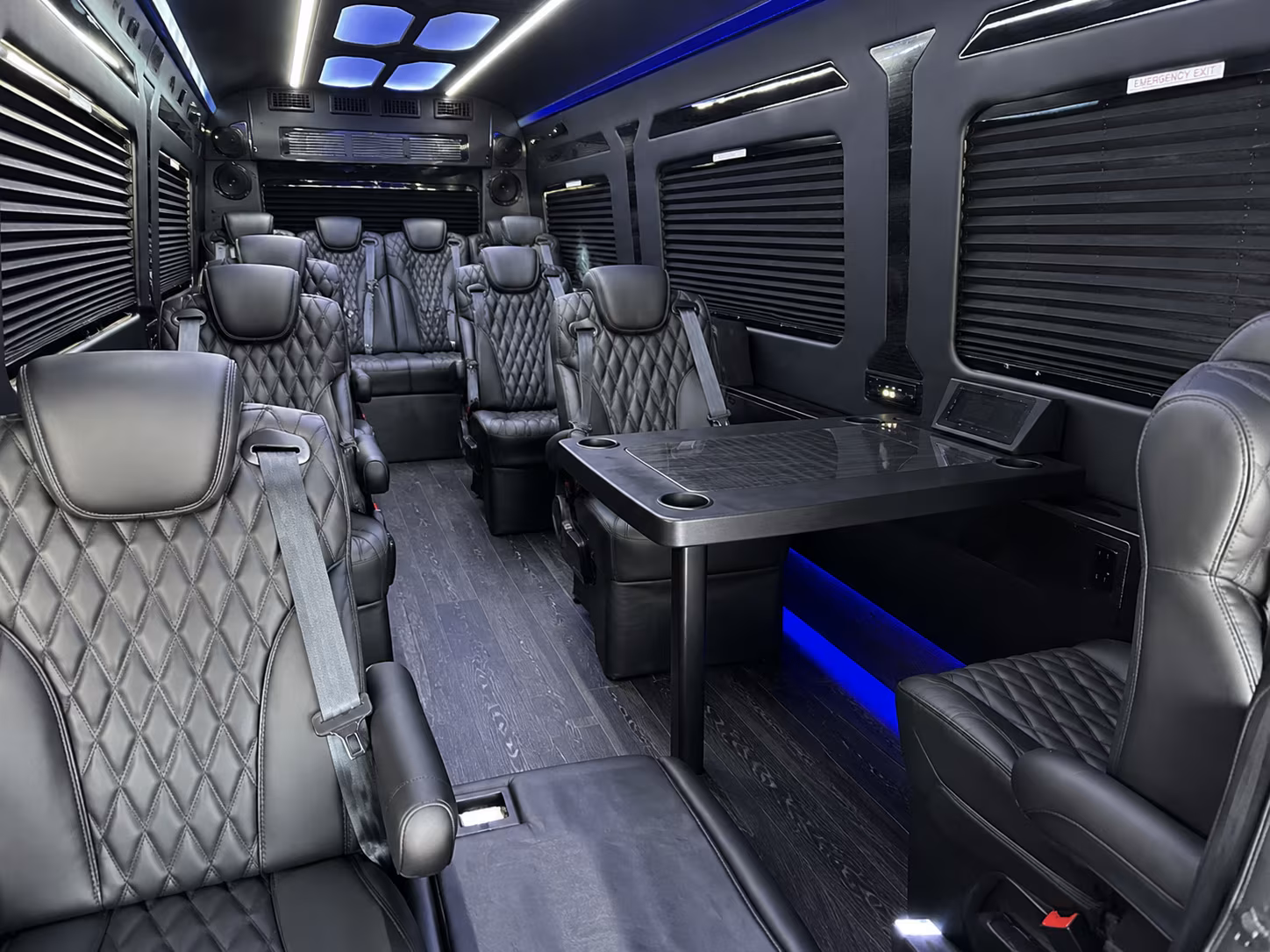 ceremony to reception sprinter van transfers and multi venue wedding day coordination in elk grove
