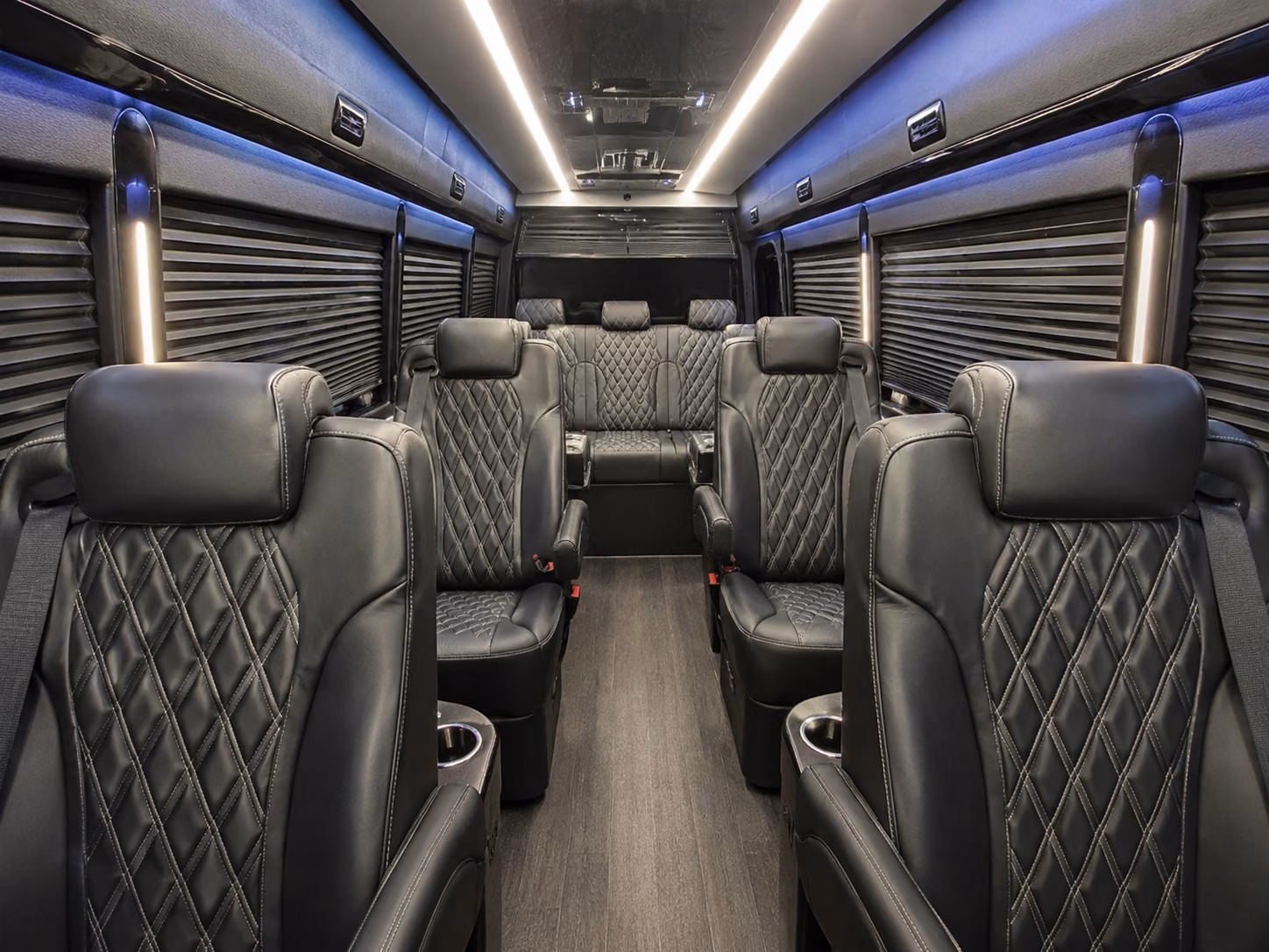 elk grove 10 passenger sprinter van inside