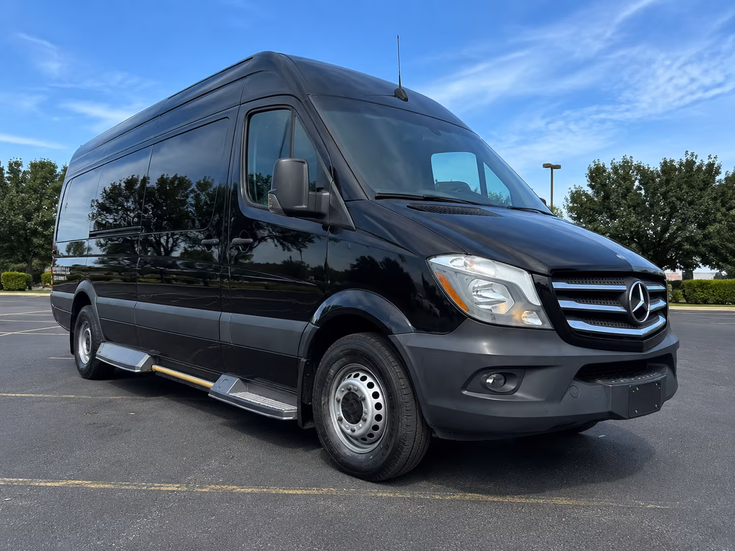elk grove birthday sprinter van rental