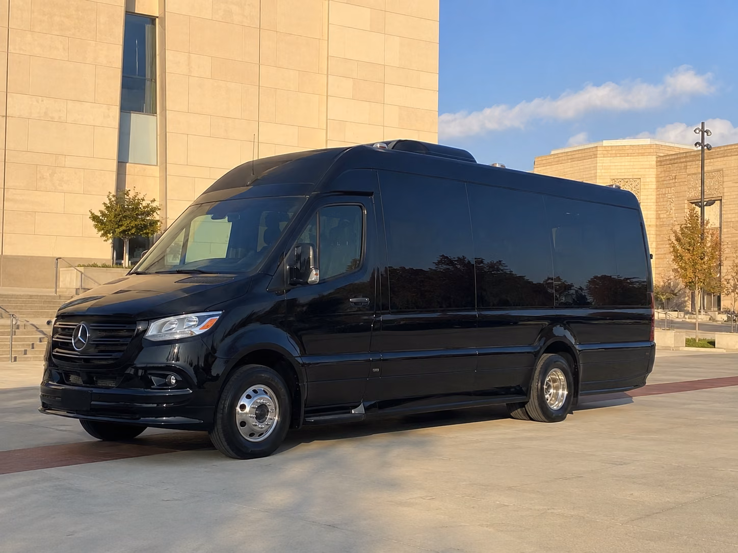 elk grove employee shuttle van service