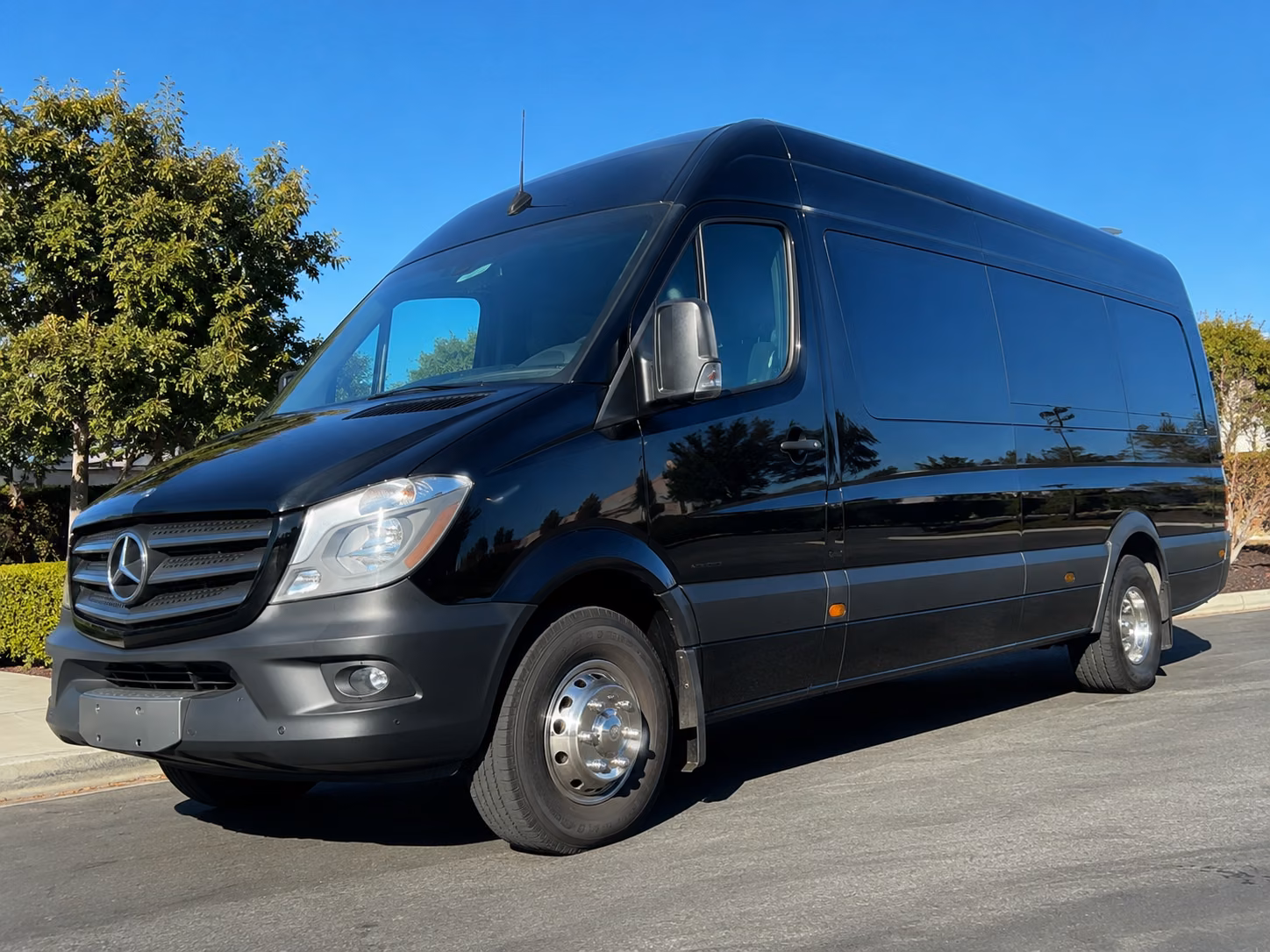 elk grove private event sprinter van rental