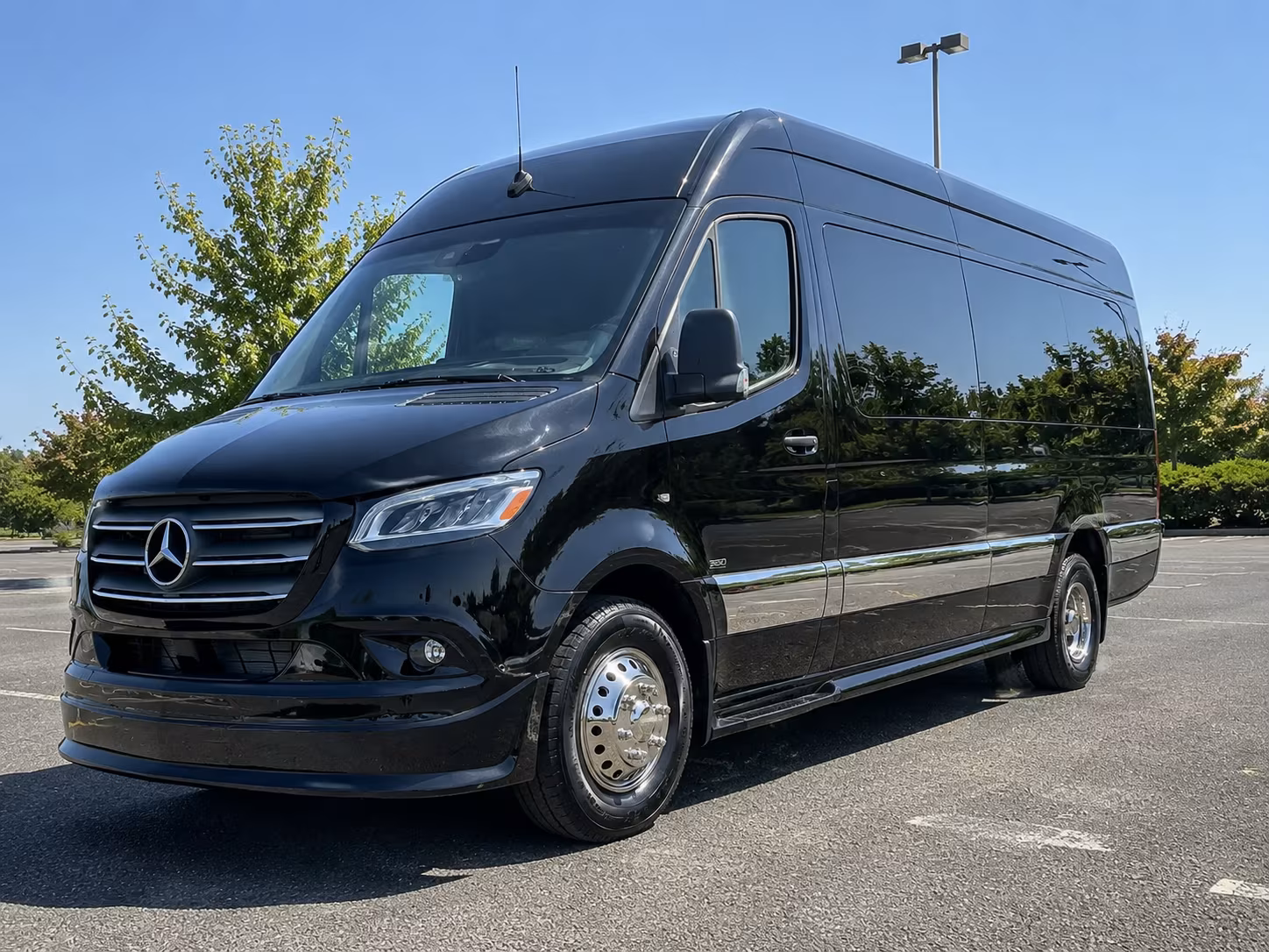 elk grove prom sprinter rental