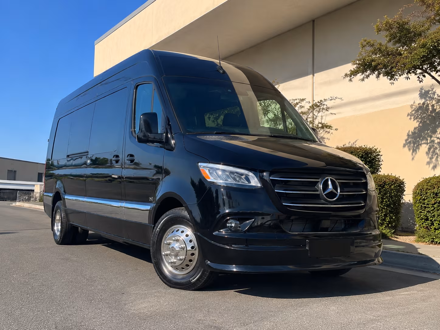 sprinter van options for elk grove trips